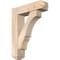 Ekena Millwork Balboa Craftsman Smooth Bracket w/ Offset Brace, Douglas Fir, 7 1/2"W x 28"D x 36"H BKT0806X28X36BOA04SDF - alternate 1